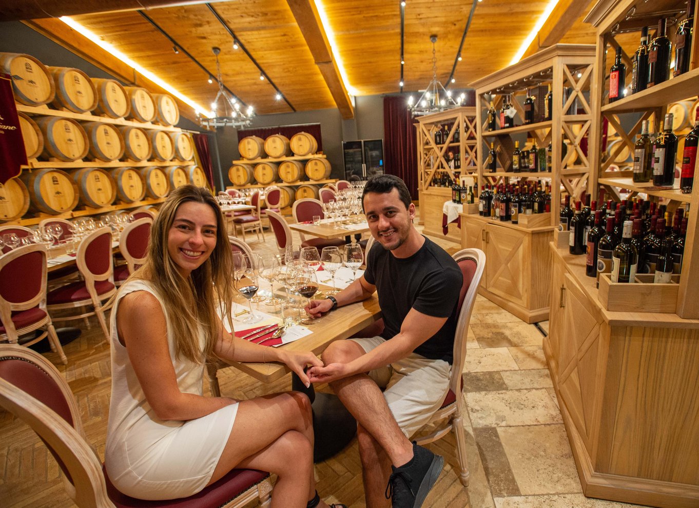 San Gimignano: Frokost eller middag på en vingård med vinsmagning