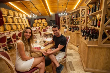 San Gimignano: Mittag- oder Abendessen in einem Weingut mit Weinverkostung