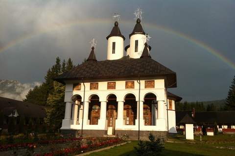 From Brasov: Slanic Salt Mine & Cheia Monastery Private Trip