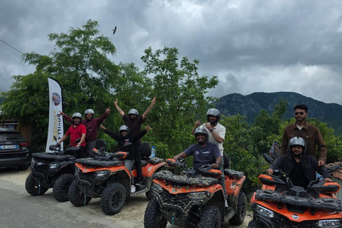 Tirana: Off-Road ATV Adventure to Bovilla Lake & Viewpoint From Tirana – ATV Tour with Pickup & Drop-off