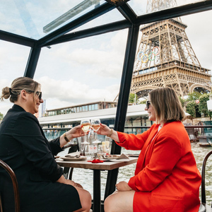 Paris : 3-Gänge-Gourmet-Dinner-Kreuzfahrt auf der Seine