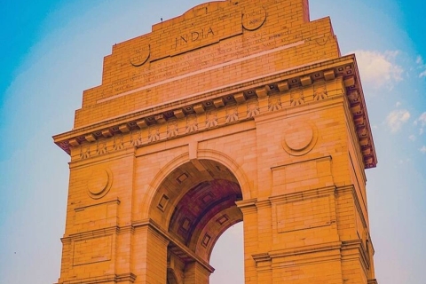 Visita privada de un día a Nueva y Vieja Delhi con paseo en RickshawSólo coche+guía
