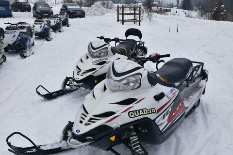 Schneemobil-, ATV- oder Buggy-Tour ab BukarestSchneemobil Privat