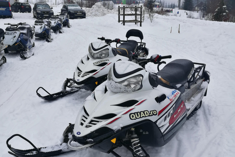 Excursion en motoneige, quad ou buggy au départ de Bucarest