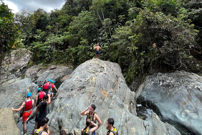 Excursion à El Yunque, rivière et toboggans aquatiques