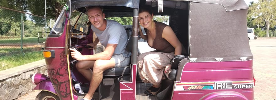 Anuradhapura : visite guidée de la ville antique en tuk-tuk