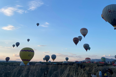 Observação de balões na Capadócia e caminhada ao nascer do sol - Transfer do hotel!