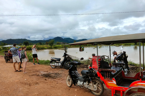 Giornata intera: treno di bambù originale, Wat Banan, Phnom Sampov