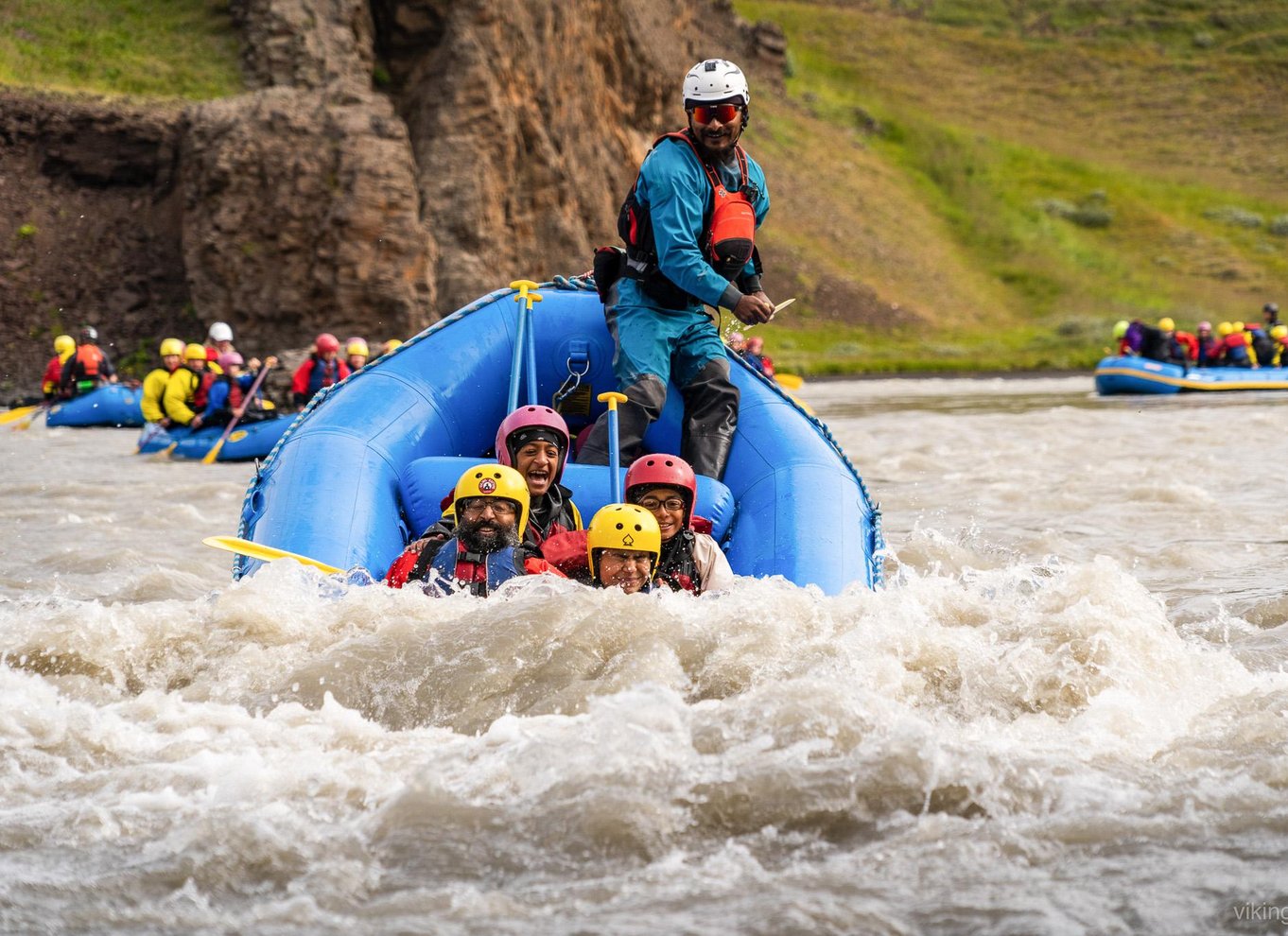 Varmahlíð: Guidet rafting-tur for hele familien