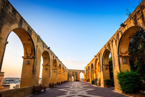 Geführter Rundgang durch Valletta mit lizenziertem GuideMit spanischsprachigem Guide oder Übersetzer