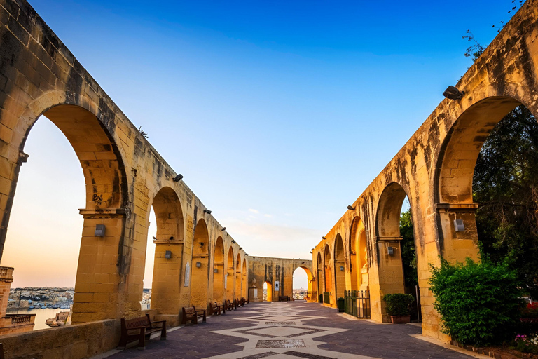 Geführter Rundgang durch Valletta mit lizenziertem GuideMit spanischsprachigem Guide oder Übersetzer