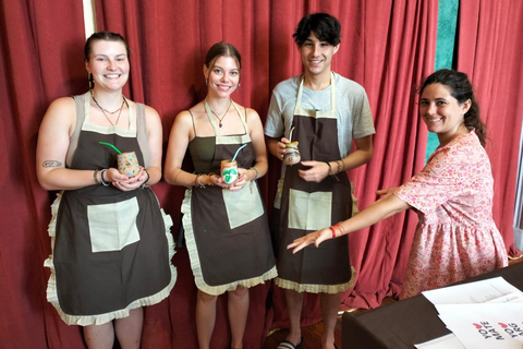 Buenos Aires: Experiência de mate e pintura com degustação de doces