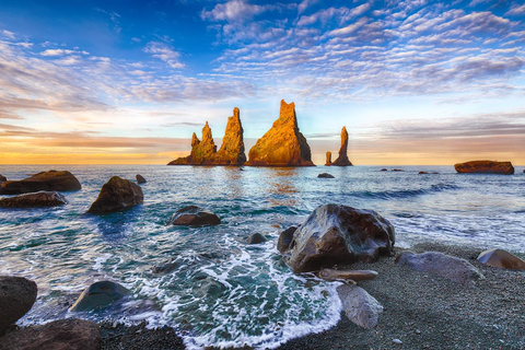 Reykjavik : Côte sud et chutes d&#039;eau cachées