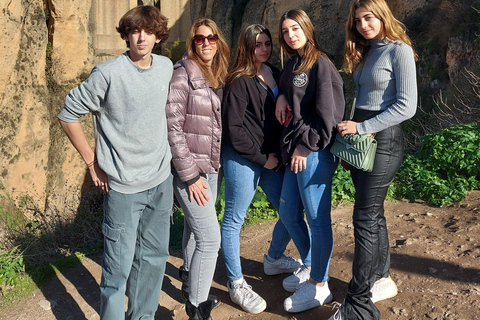 Villages blancs et Ronda : Excursion d&#039;une journée depuis SévilleRéunion à Torre del Oro