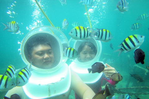 Bali: Sea Walker Unterwasser-ErlebnisBali: Fische seufzen und füttern unter Wasser erleben