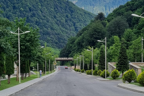 Baku to Gabala: Cable Car, Nohur Lake, Juma Mosque,Waterfall Group Tour