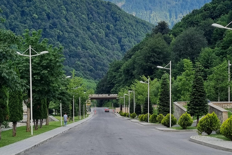Baku to Gabala: Cable Car, Nohur Lake, Juma Mosque,Waterfall Group Tour