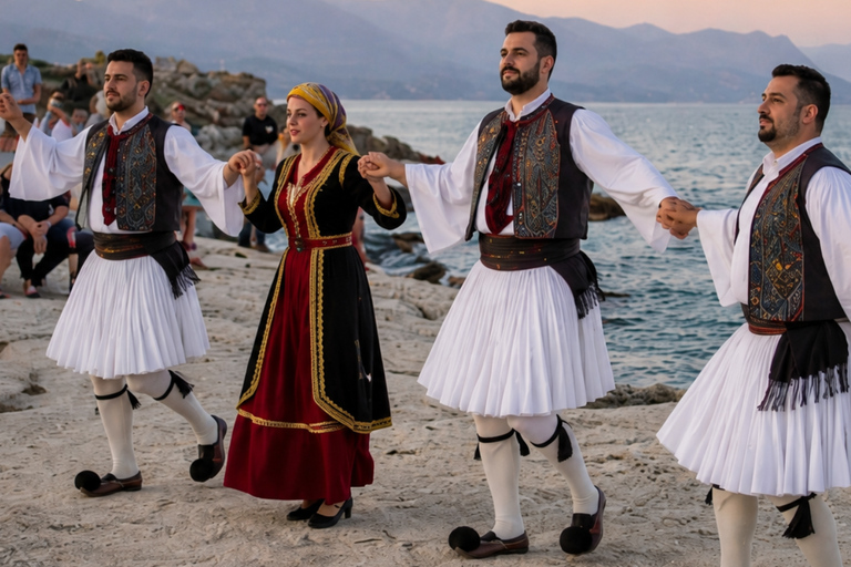 Corfu: Greek Dance Lesson, Meze Tasting, & Town Visit