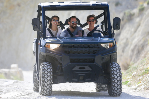 From Paphos: Coral Bay and Lara bay Guided Quad & Buggy Tour 3-Hour Buggy Tour to Lara Bay (3-Seat Buggy)
