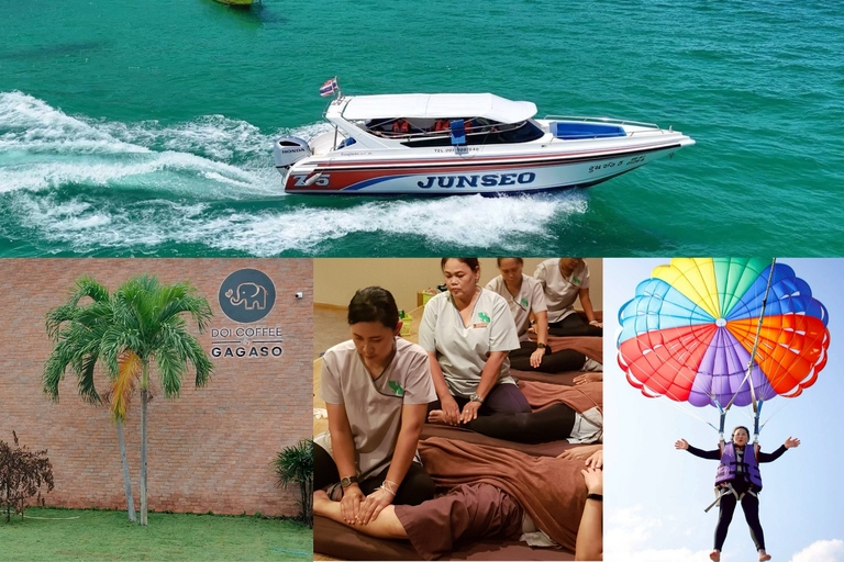 Pattaya: Koh Larn Trip with Thai Massage