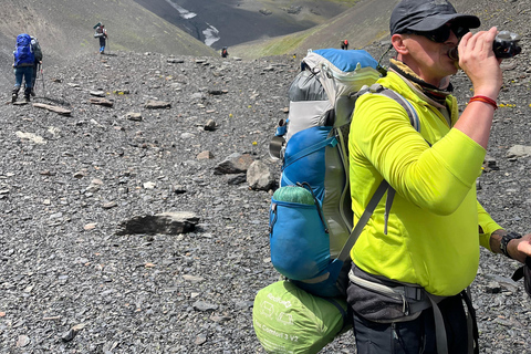 Bazarduzu 4466 m : 3-Day Trip to highest Point Azerbaijan