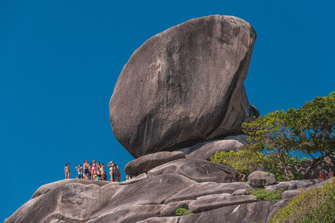 Phuket/Khao Lak: Snorkel Bliss to Similan Island by Powercat Hotel pickup in Khao Lak