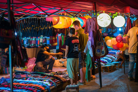 Luang Prabang: Night Market Private Food Tour and BBQ Dinner