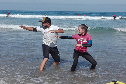 Kalufa Surf school in Caleta de Famara, Lanzarote Caleta de Famara in Lanzarote: Kalufa Surf school