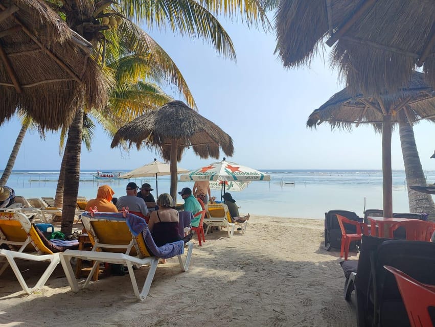 Costa maya :Beach Club Experience + relaxing massage | GetYourGuide