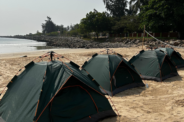 Lagos: Tarkwa Bay Beach Sleepover with Surfing Lesson