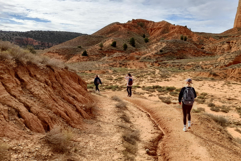 From Valencia: Hiking Tour of The Red Canyon of Teruel