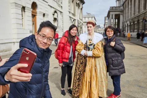 Westminster - Greenwich Einweg-Themeschifffahrt + Painted Hall