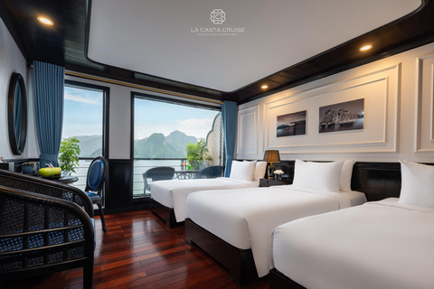 Hanoi: 2-Day Lan Ha, Halong 5-Star Cruises w/Balcony,Bathtub From Hanoi: 2 Days Halong 5 Stars Cruise w/ Balcony, Bathtub