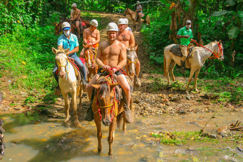 Aventures Combo : Zipline, Jungle Buggy et équitation