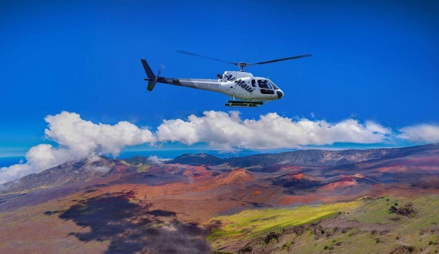 Visit Hana Rainforest and Haleakala Crater 45-min Helicopter Tour in Kahului, Hawaii ,USA