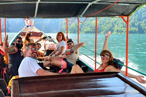 De Krabi : Excursão ao Lago Khao Sok em viagem de 1 dia