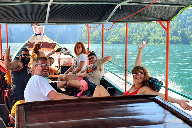 Från Krabi : Khao Sok Lake Tour i dagsutflykt