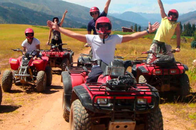 From Cusco: Quad bike tour Moray and Salt Mines ATV – Single Rider (Entrance Tickets Included)
