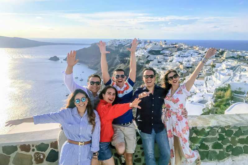 Santorini: tour privato delle attrazioni in minibus