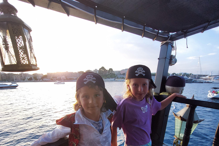 Corfu: Pirate Ship Coastal Cruise with City Views