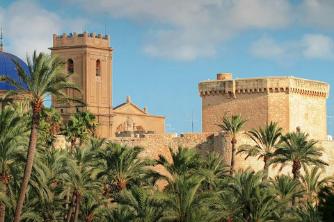 Alicante et Elche : excursion d&#039;une journée avec visite du château de Santa Bárbara