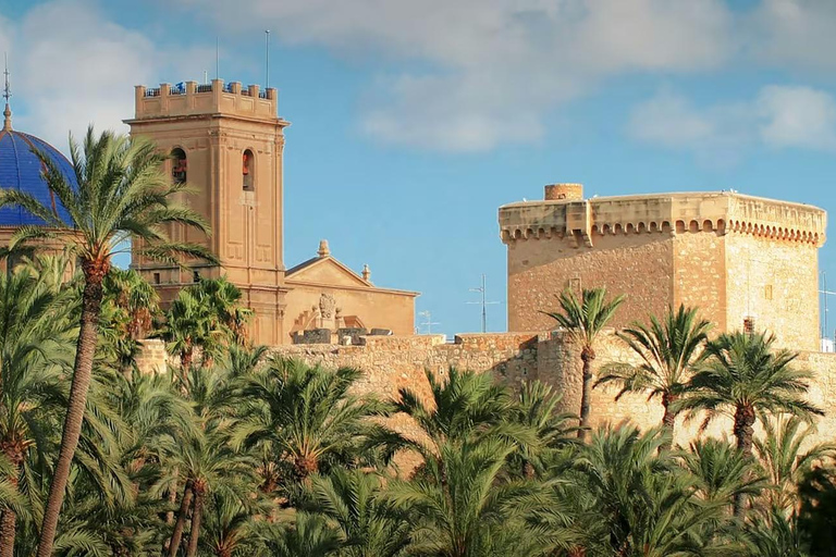 Alicante et Elche : excursion d&#039;une journée avec visite du château de Santa Bárbara