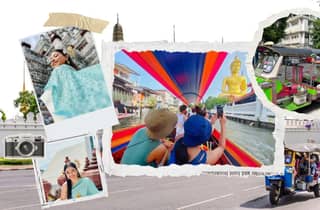 Bangkok: Wat Arun, Thai-Kostüm, Kanäle und Tuk-Tuk-Abenteuer