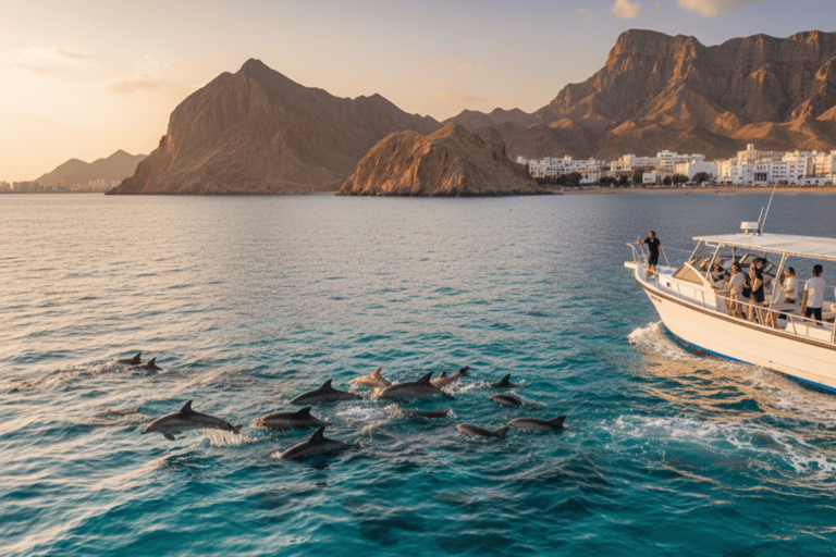 Half Day Dolphin Watch Sea Trip,departing from Taqah Port.