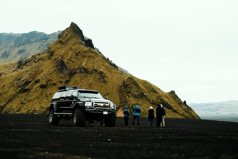 From Vík: Fly your Drone in Katla Ice Cave Super Jeep Tour