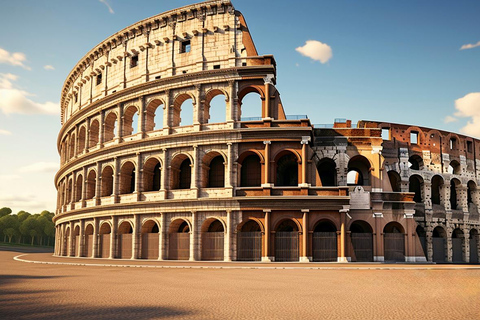 Rom: Colosseum Colosseum, Forum Romanum och Palatinkullen Prioriterat inträde