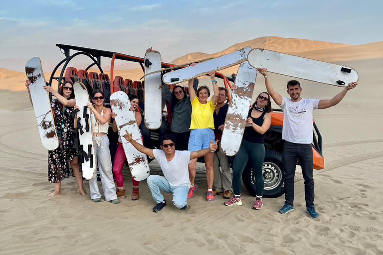 From Huacachina: Buggy in the Huacachina Dunes