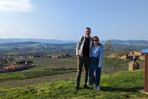 From Lyon: Guided Beaujolais Tour with Wine Tasting