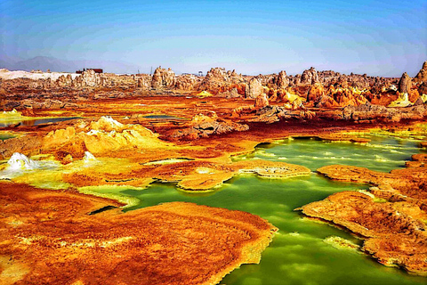 3-tägige Tour durch die Danakil-Senke.