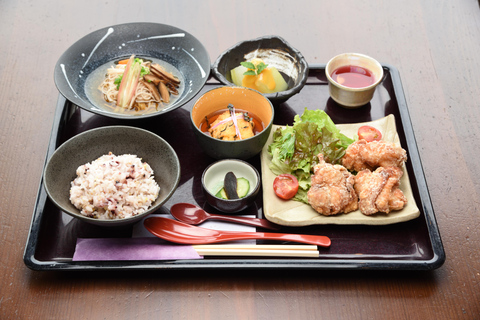 Nara: Rondleiding door de Horyuji tempel met lunch en kalligrafie